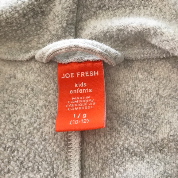 JOE FRESH GIRL'S COTTON BLEND JACKET SIZE L - Picture 3 of 5